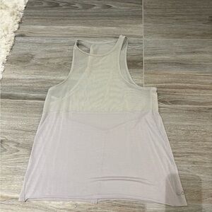 Alo NEVER WORN Women's Gray mesh Tank Top
